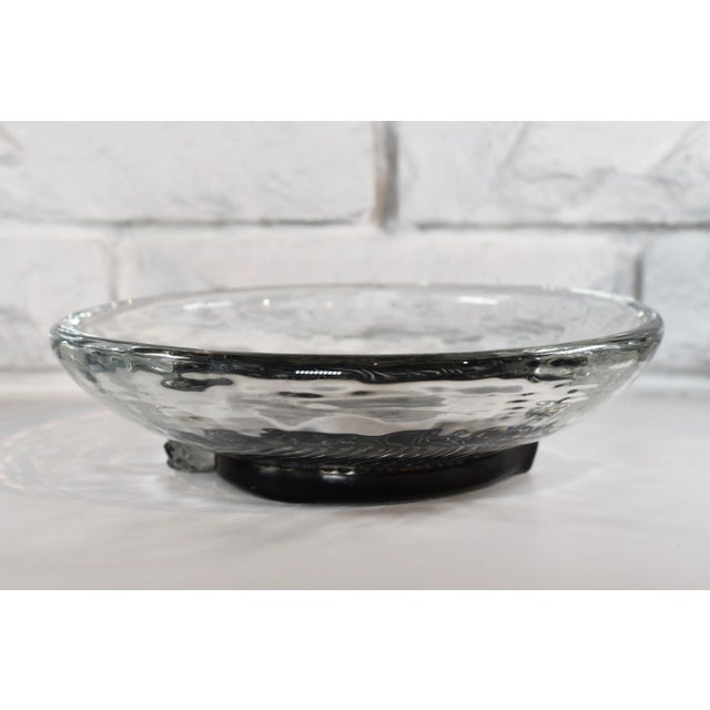 Signed Barbini Measurements: Height: 2.25" Width: 9" Depth: 9"