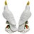 Late 20th Century Vista Alegre Porcelain Cockatoo Parrot Figurines - A Pair For Sale In San Diego - Image 6 of 8