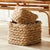 2020s Abaca French Braid Storage Baskets Square, Set of 2 For Sale - Image 5 of 5