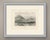 An original antique steel engraving, uncolored, titled "kaboel." the flat-roofed city spreads across the plain at the foot...
