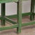 19th Century Hungarian Original Green Painted Pine Work Table For Sale - Image 10 of 14