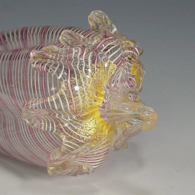 1960s Small Murano Glass Sweet Pepper Fruit in Canne Glass, 1960s For Sale - Image 5 of 8