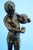 Large 20th Century Antimony Water Carrier Sculpture with Marble Base, Naples, Italy For Sale - Image 18 of 18