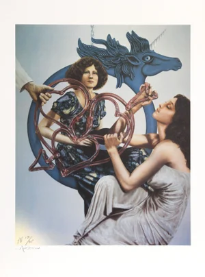 Robert Anderson, Blue Pegasus, Lithograph