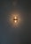 Gold Double-Cap Wall Light in Amber Glass and Brass from Peill & Putzler, Germany, 1960s For Sale - Image 8 of 18