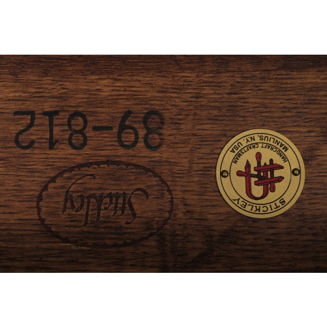 Stickley Mission Oak Arts & Crafts Gong For Sale - Image 16 of 18