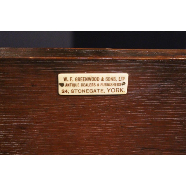 Late 18th Century Circa 1780 English George III Period Bedside Commode Table For Sale - Image 5 of 14