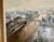 Lucien DelarueLarge French Oil Painting Paris, Seine River w Bridge, Landscape, Lucien Delarue, c.1950's For Sale - Image 11 of 12