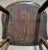 Wood Pair Early 19th Century Philadelphia Benchmade Birdcage Windsor Chairs For Sale - Image 7 of 7