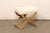 French Louis XVI Inspired Curule Stool For Sale - Image 4 of 13