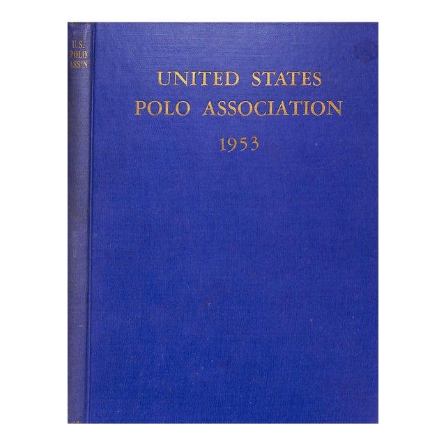 United States Polo Association 1953 Yearbook For Sale