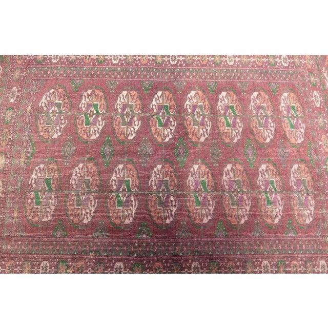 1970s 1970s Turkish Rustic Style Geometric Brown Rug For Sale - Image 5 of 7