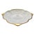 1950s Anchor Hocking Vineyard Milk Glass Footed Dish For Sale