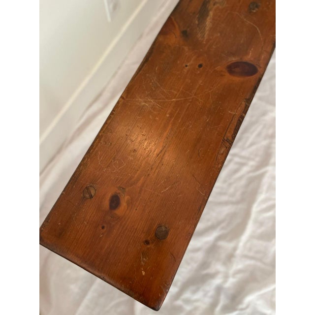 1950s 6-Legged Bench For Sale - Image 4 of 6