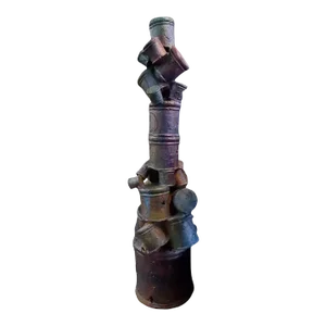 Stan Bitters Tall Abstract Environmental Ceramic Sculpture, 1970s