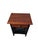 1990s Ethan Allan American Impressions Night Stand End Side Table Cherry Black For Sale - Image 9 of 13