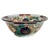 Late 20th Century Mid-Century Chinese Porcelain Macau Hand Painted Decorative Imari Style Console Bowl For Sale - Image 5 of 9