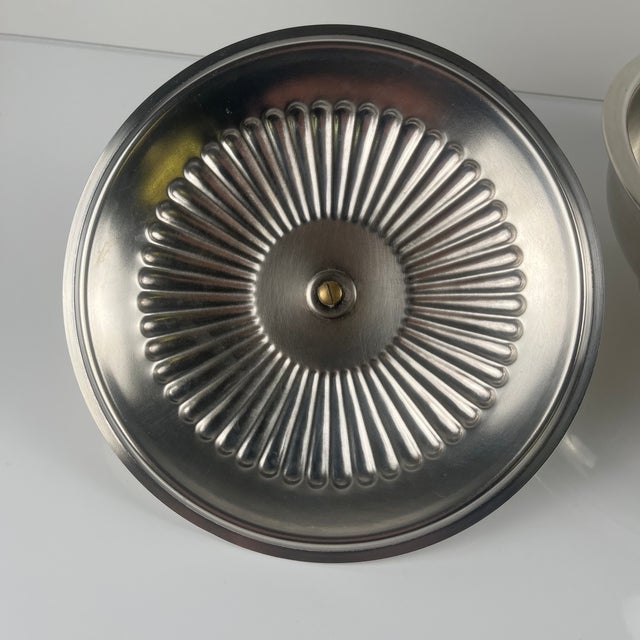 Italian Silver-Plated Metal Vegetable Tureen from PM Italy, 1960-1980 For Sale - Image 11 of 14