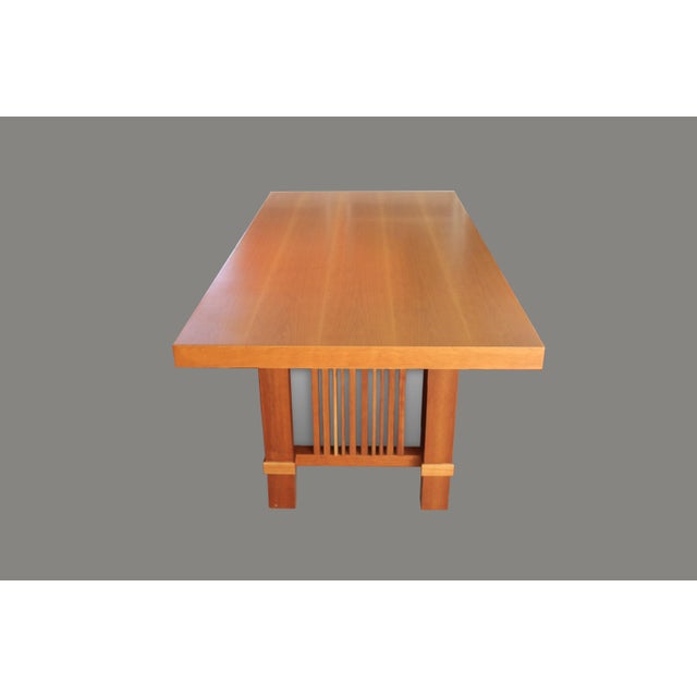 608 Taliesin Dining Table by Frank Lloyd Wright for Cassina For Sale - Image 6 of 6