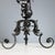 Metal Wrought Iron and Glass Vases from Manifattura di Murano, Set of 2 For Sale - Image 7 of 8