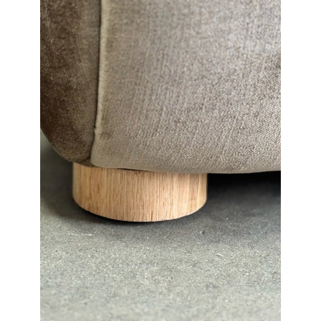 Textile Vintage Custom Royere Style Loungers -Pair For Sale - Image 7 of 8