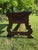Spanish Revival Vintage 5 Drawer Desk For Sale - Image 3 of 8