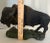 Vintage Male Bison Tabletop Animal Sculpture For Sale In Indianapolis - Image 6 of 9