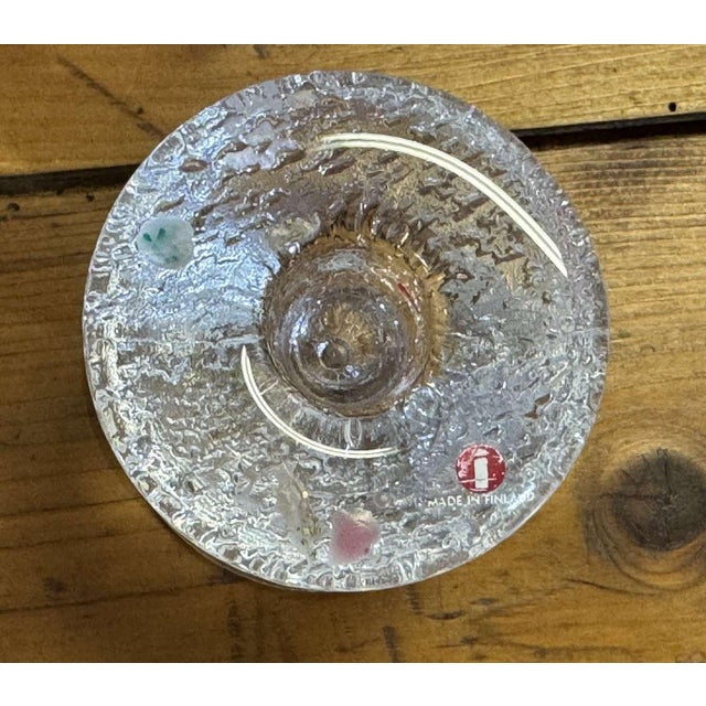 Festivo Glass Candlesticks by Timo Sarpaneva for Littala, 1960s, Set of 6 For Sale - Image 8 of 12