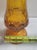 Amber 1966 Kanawha Amber Moon and Stars Glass Swung Vase For Sale - Image 8 of 10