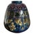 Pierced centres in the purple flowers allow fragrance to escape from this potpourri vase. Below them, the inscription...