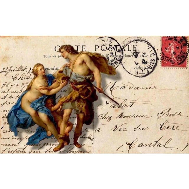 Carte Postale is a digital print realized by the italian artist Chiara Santoro in 2021. Stamp signed. This piece is...