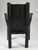 Black Massive Oak Armchair by Logniture For Sale - Image 8 of 13