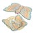 MacKenzie-Childs Butterfly Serving Set - 2 pcs For Sale