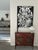 Textile Large Abstract Black and White Painting With Tribal Vibe For Sale - Image 7 of 7