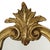 Gold French Baroque Gold-Leaf Gilded Mirror with Crest, 1960s For Sale - Image 8 of 18