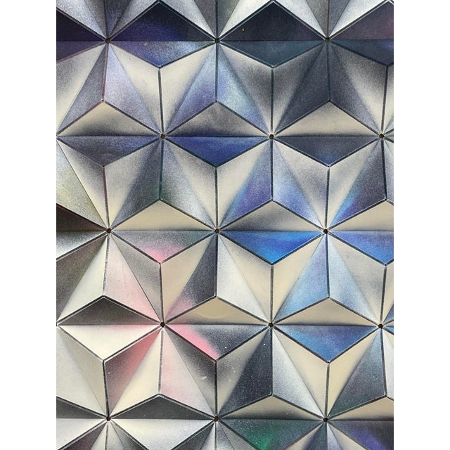 Sebastian Welzel, Cis-9 Topographie, Laminated Cardboard, Limited Edition of 1 For Sale - Image 6 of 10