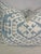 Custom pair of 16"x20" pillows covered in Schumacher "Omar Embroidery" in color sky. These pillows are knife edged, have...