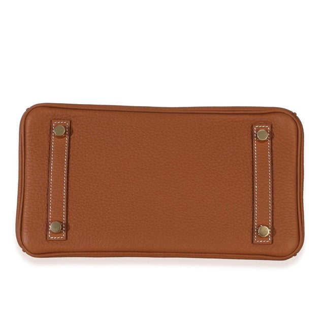 2020s Gold Togo Birkin 25 GHW For Sale - Image 5 of 9