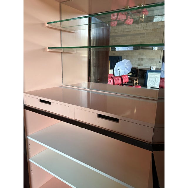 1950s 1950s Tommi Parzinger Illuminated Bar Cabinet For Sale - Image 5 of 12