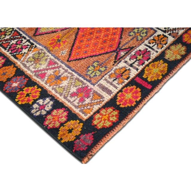 Illustration 1960s Turkish Oushak Runner For Sale - Image 3 of 7