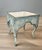 Louis XV Style Custom Painted Marble Top Side Table For Sale In New York - Image 6 of 12