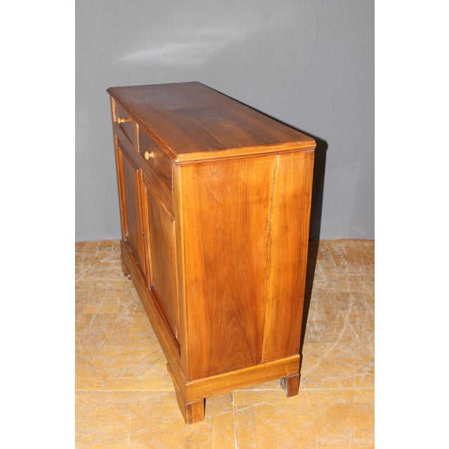 Louis Philippe Style Walnut Buffet, 1900s For Sale - Image 10 of 12