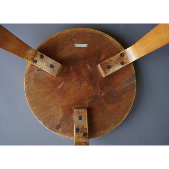 Model 60 Stools by Alvar Aalto for Finnmar, 1930s, Set of 4 For Sale - Image 14 of 18