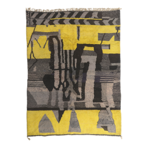 Contemporary Beni Mrirt Moroccan Rug, 08'11 X 11'10