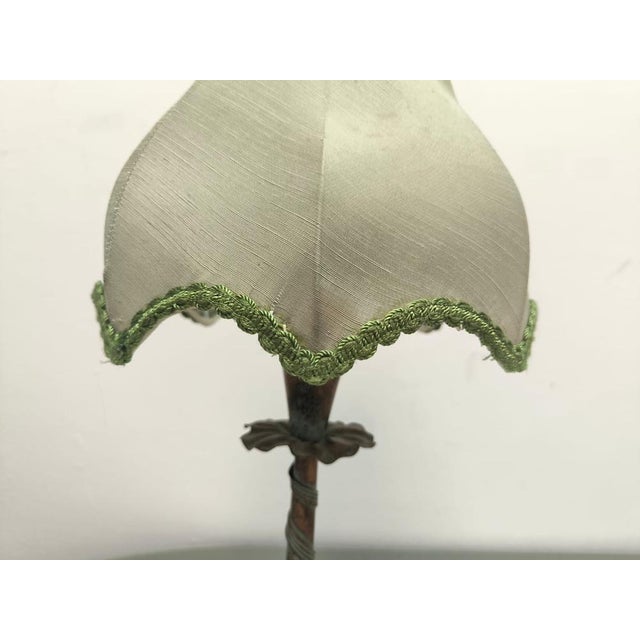 1980s Vintage Classsical Lamp with Lampshade, 1980s For Sale - Image 5 of 11