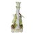 Ceramic Antique Von Schierholz German Porcelain Courtly Lady Figural Candlestick With Applied Roses and Leaves . Dresden Style For Sale - Image 7 of 16