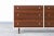 Wood 1950s Glenn of California Walnut and Lacquered Dresser by Milo Baughman For Sale - Image 7 of 9