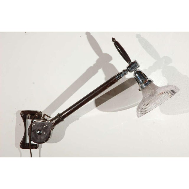 1930s Industrial Extension Sconce For Sale - Image 10 of 10