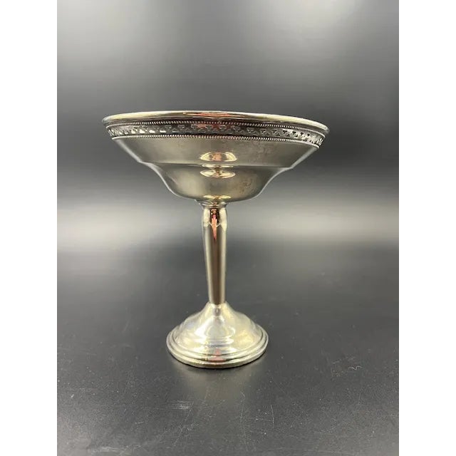 Antique Sterling Silver Compote For Sale - Image 12 of 12