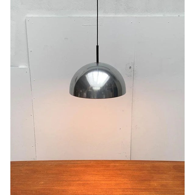 Mid-Century German Space Age Dome Pendant Lamp from Staff Leuchten For Sale - Image 6 of 18